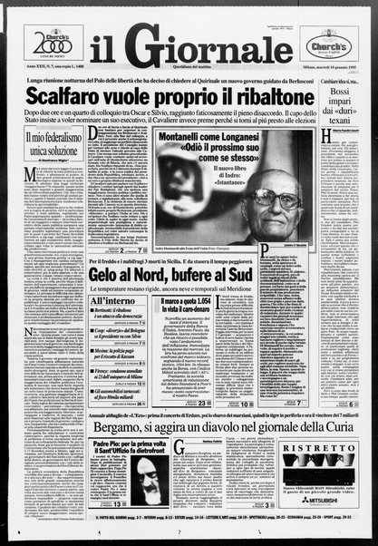 Il giornale : quotidiano del mattino